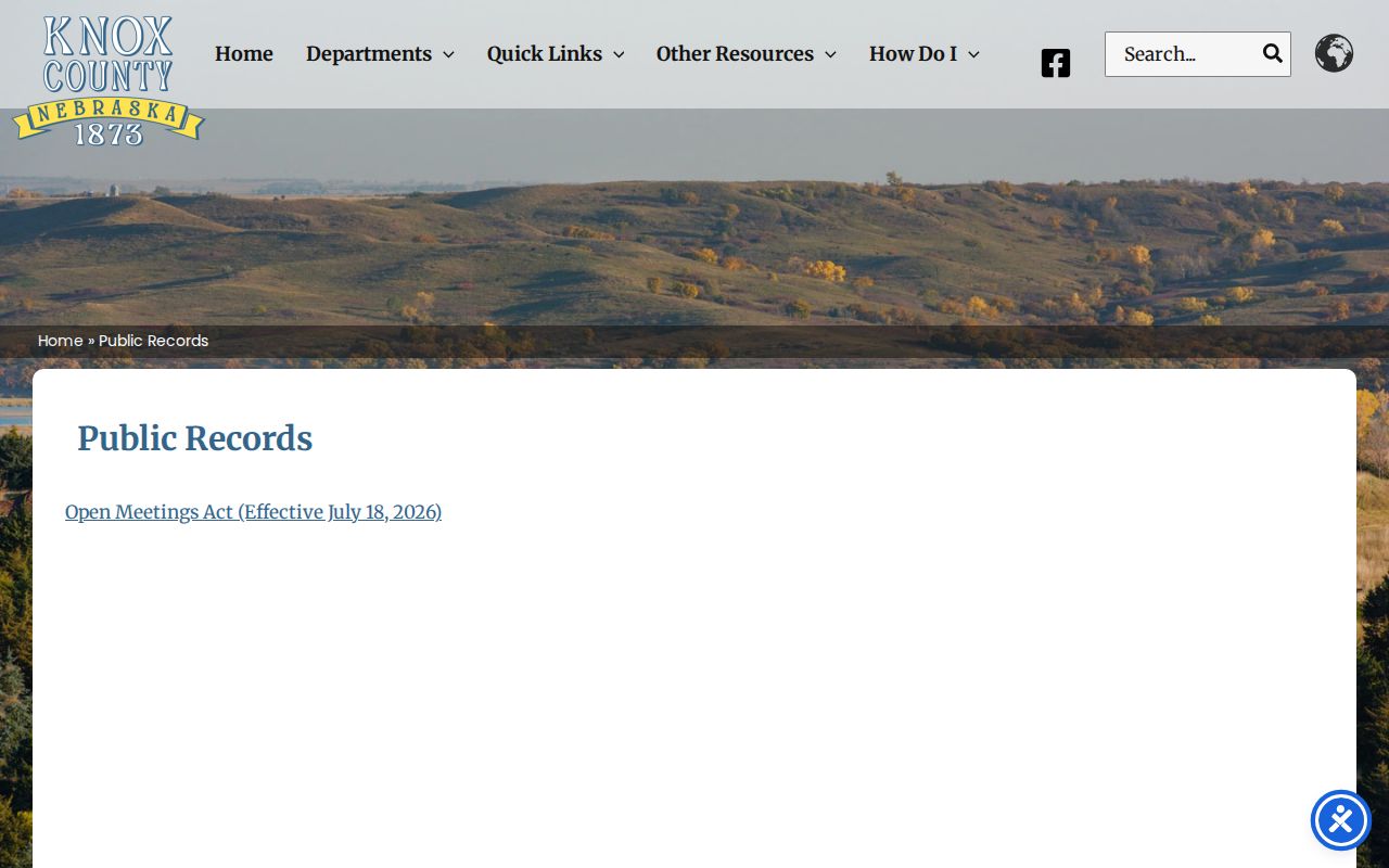 Knox County outstanding warrants public records access