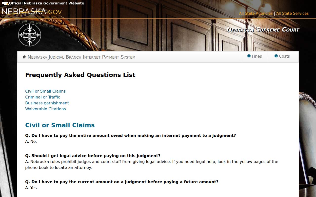 Knox County bench warrant search payment FAQ